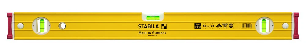 Abi stla waterpas,96-2 afn.kappen2v1h libel 120cm - 15229