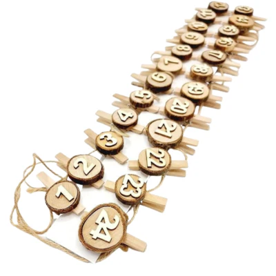 Adventskalender diy 5 cm set van 24 | 16 stuks - Image 2
