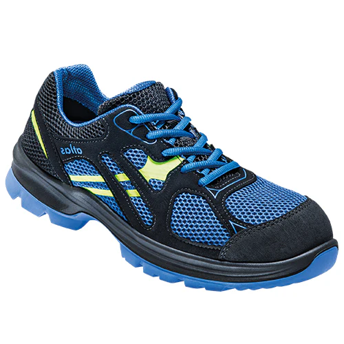Atlas werkschoen flash 4005 xp laag s1p | zwart blauw | maat 45 - 00.012.062.45