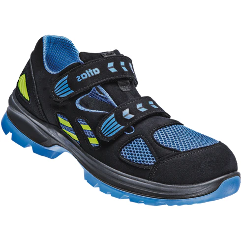 Atlas werkschoen flash 4600 90500 s1 | zwart blauw | maat 49 - 4043692370460