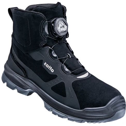 Atlas werkschoen flash 6905 boa xp s3 | zwart grijs | maat 40 - 4043692441405