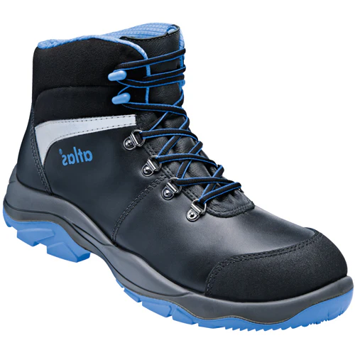 Atlas werkschoen sl 84 hoog s2 | zwart blauw | maat 36 - 00.012.098.36