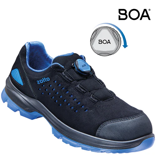 Atlas werkschoen sl 940 2.0 boa laag s1 w12 | zwart blauw | maat 37 - 00.012.240.37