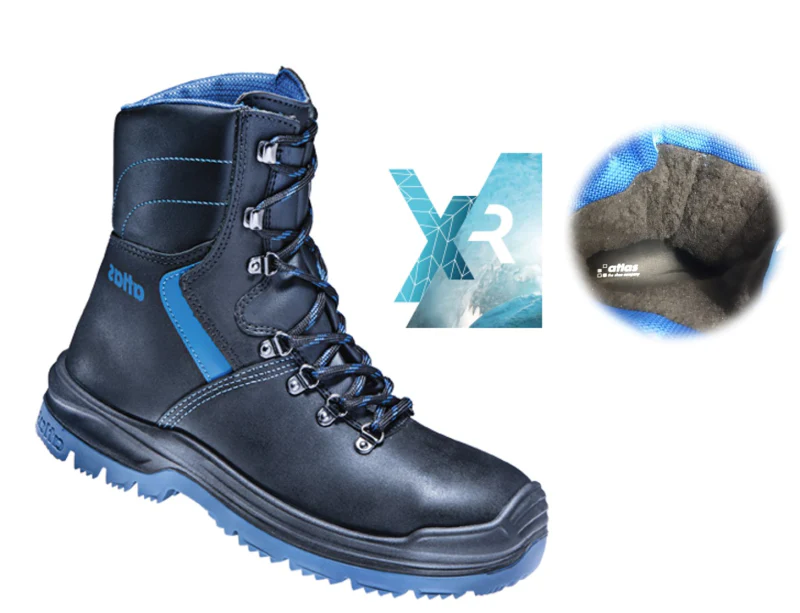Atlas werkschoen xr 845 xp hoog s3 ci gevoerd | zwart | maat - 00.012.153.47