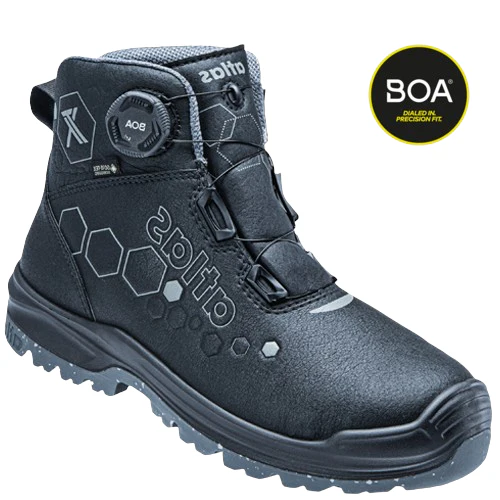 Atlas werkschoen xt 550 gtx boa xr s3 | zwart | maat 41 - 4043692465753