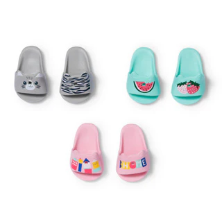 Baby born slippers 3 assorted 43cm | 2 stuks - Image 2