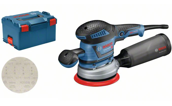 Bosch blauw gex 40-150 excenterschuurmachine | 150mm 400w | in l-boxx - 060137b201