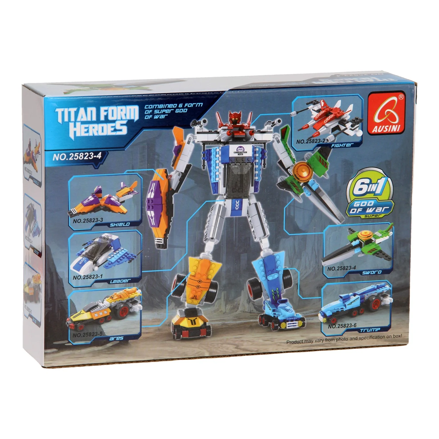 Bouwset titan heroes - space groen, 51dlg. - Image 3