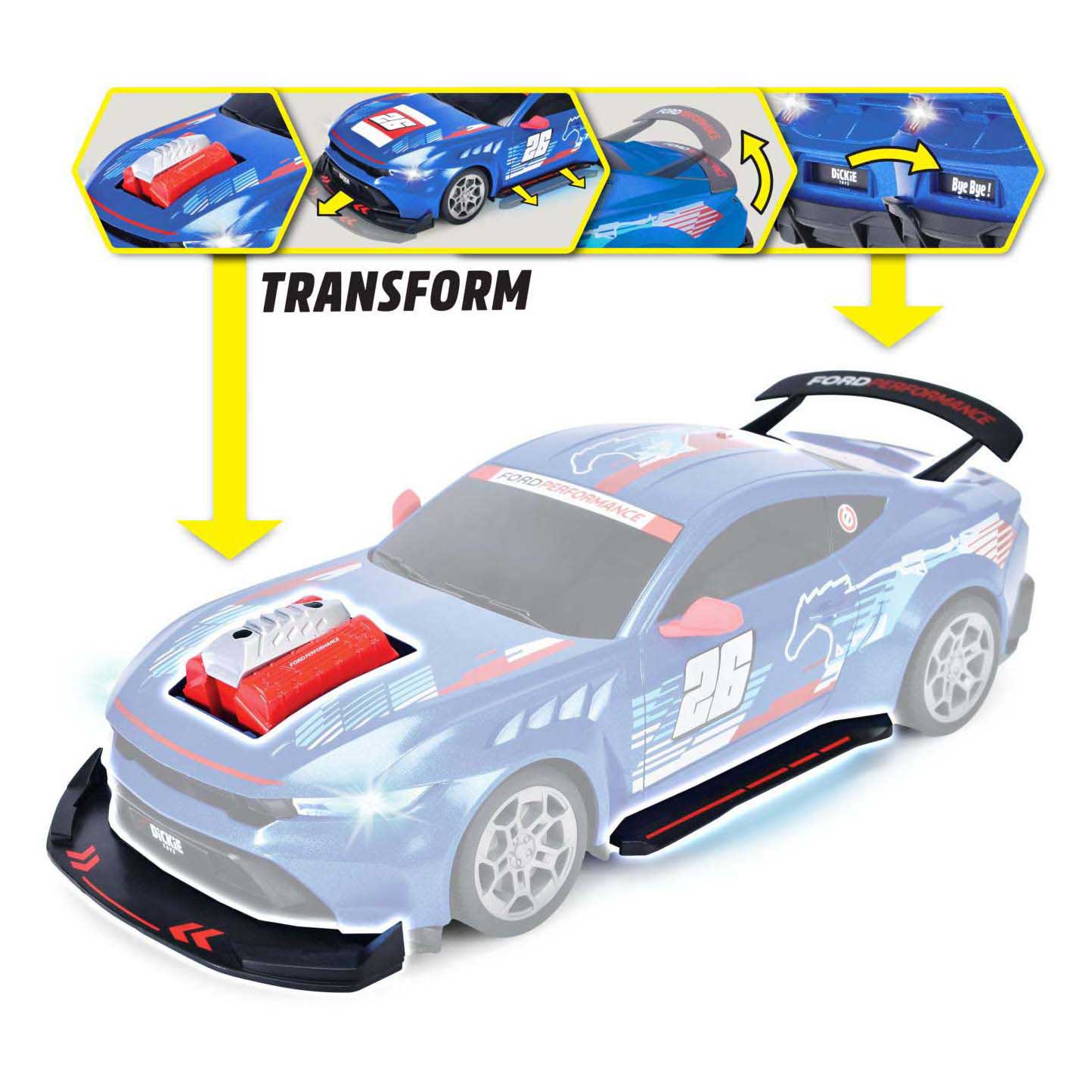 Dickie rc ford mustang customized, try me, rtr - Image 2