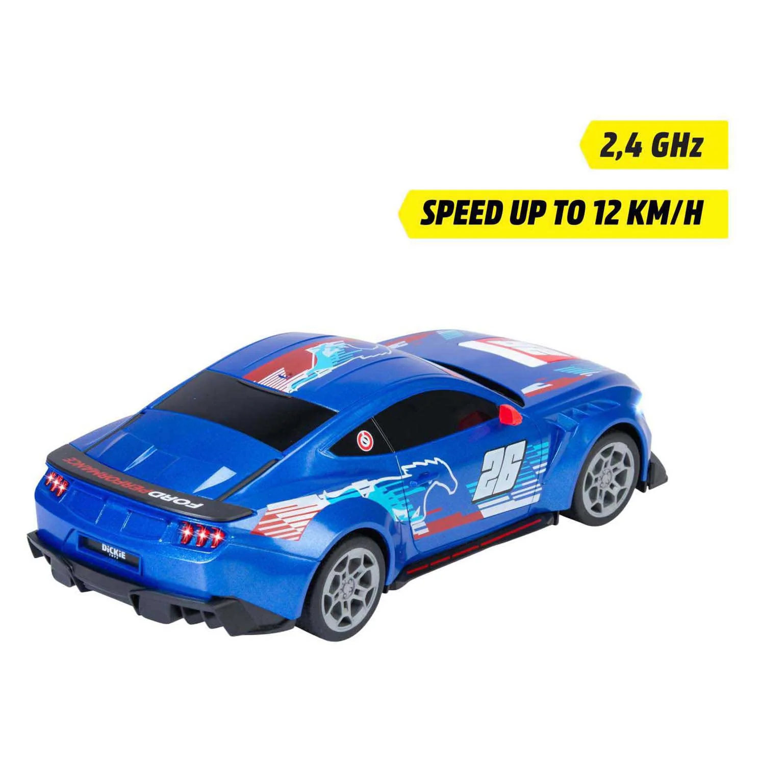 Dickie rc ford mustang customized, try me, rtr - Image 5