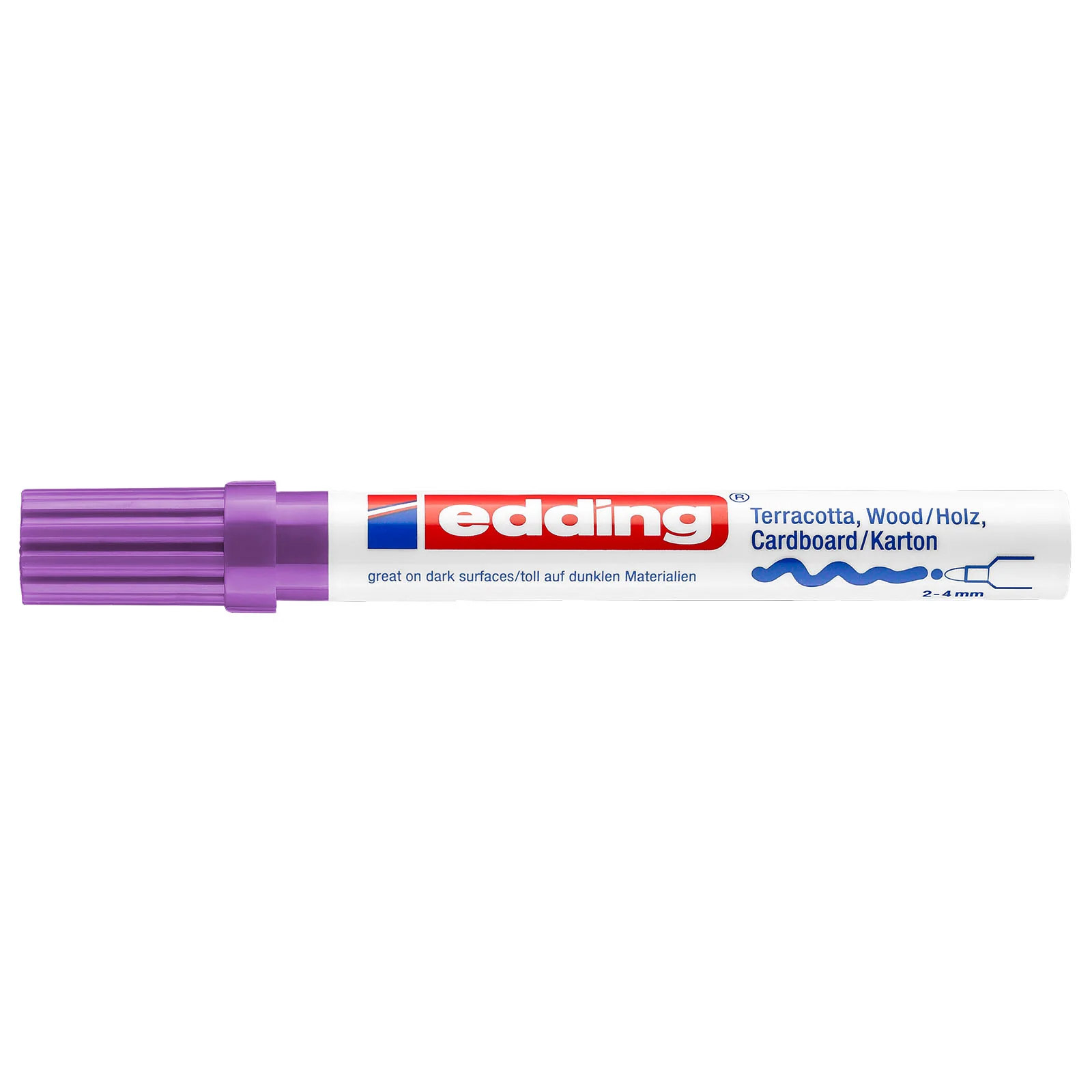 Edding 4000 • matlakmarker 2-4mm violet - Image 2