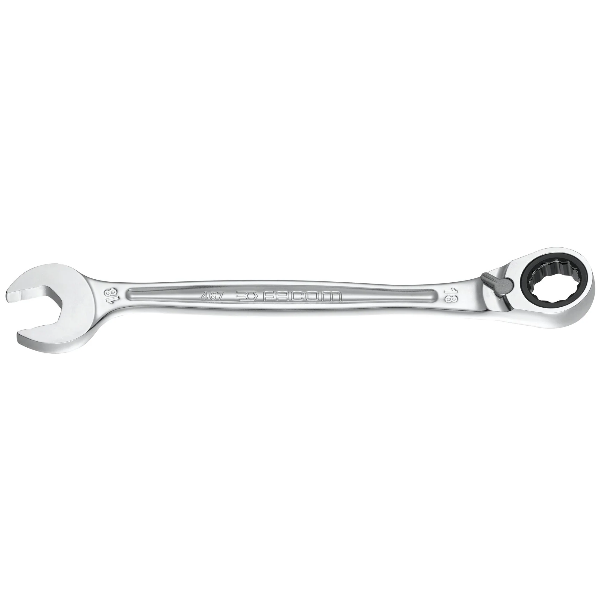Facom 467b - ultra grip ratelringsteeksleutels | metrische maten - 467b.24pb