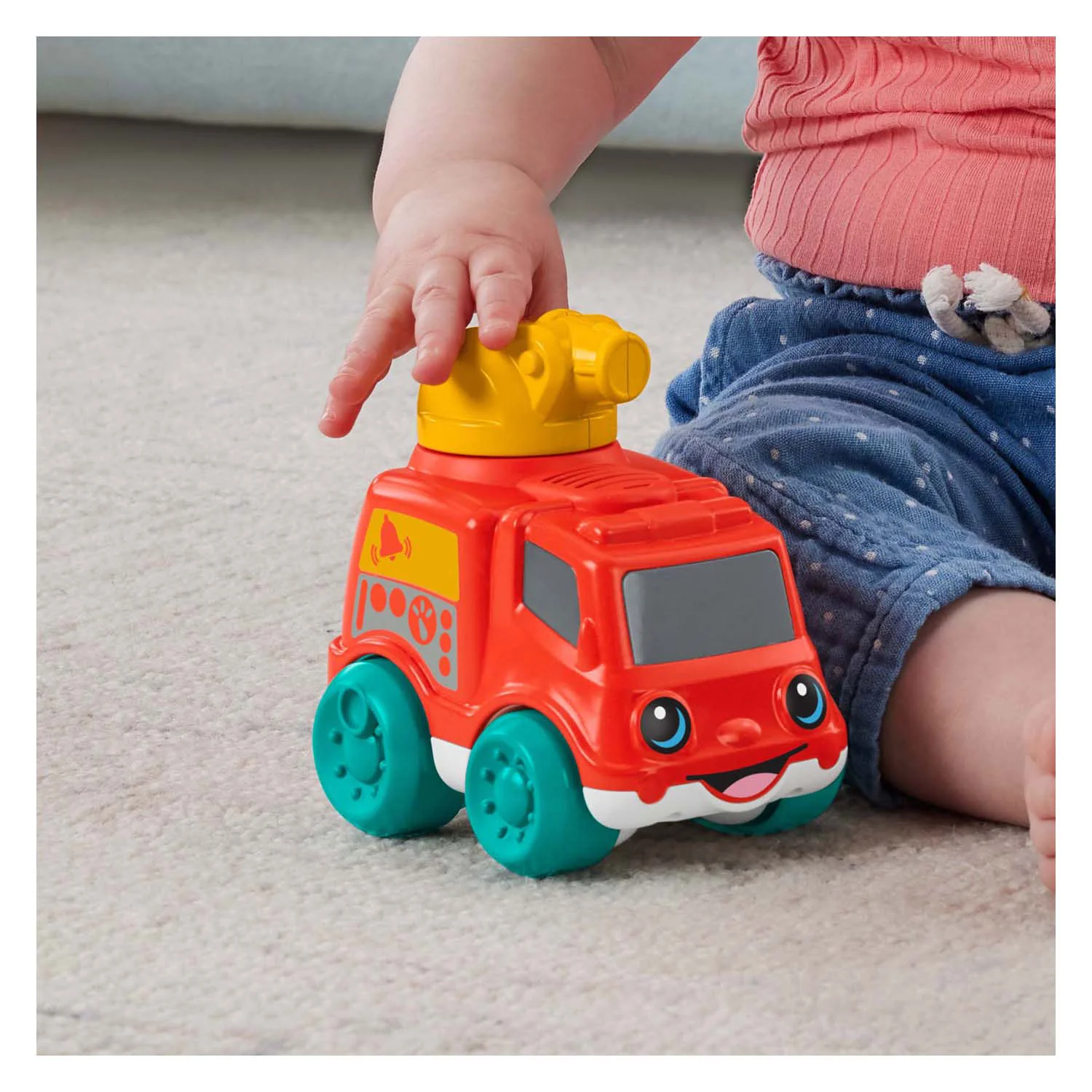 Fisher price duw voertuig rood - Image 3