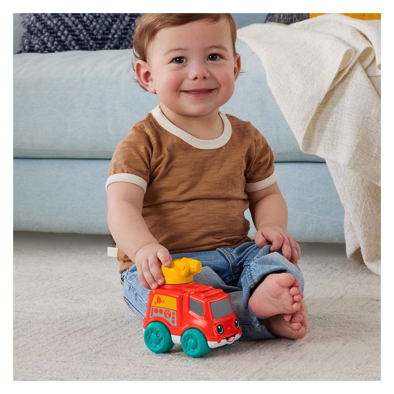 Fisher price duw voertuig rood - Image 5