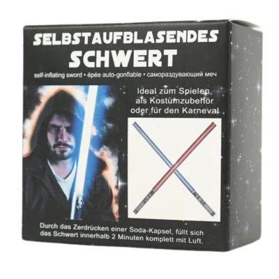 Folieballon zwaard zelfopblazend 95 cm 2 assorti | 24 stuks - Image 2