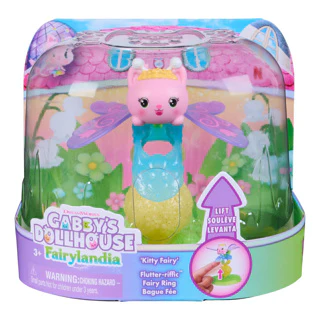Gabby's poppenhuis fairylandia fluttery fairy ring assortiment | 8 stuks