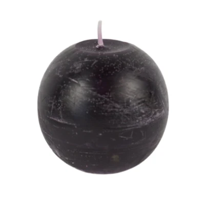 Gala bolkaars paars 8 x 8 cm | 12 stuks