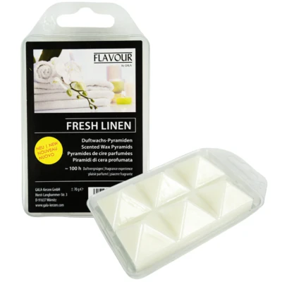 Gala waxmelts pyramide fresh linen 6 stuks | 12 stuks - Image 2