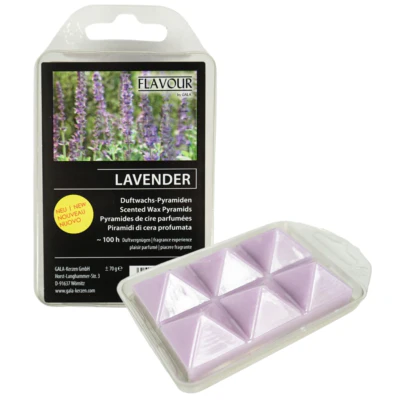 Gala waxmelts pyramide lavendel 6 stuks | 12 stuks - Image 2