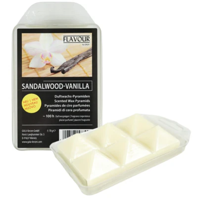 Gala waxmelts pyramide sandalwood vanille 6 stuks | 12 stuks - Image 2