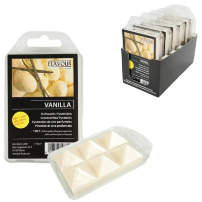 Gala waxmelts pyramide vanille 6 stuks | 12 stuks