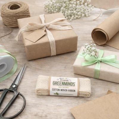 Greenminds lint katoen naturel 2 m | 48 stuks - Image 2