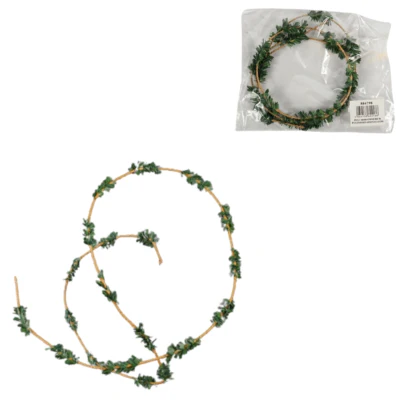 Guirlande dennentak kerst groen 120 cm | 48 stuks