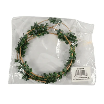 Guirlande dennentak kerst groen 120 cm | 48 stuks - Image 2
