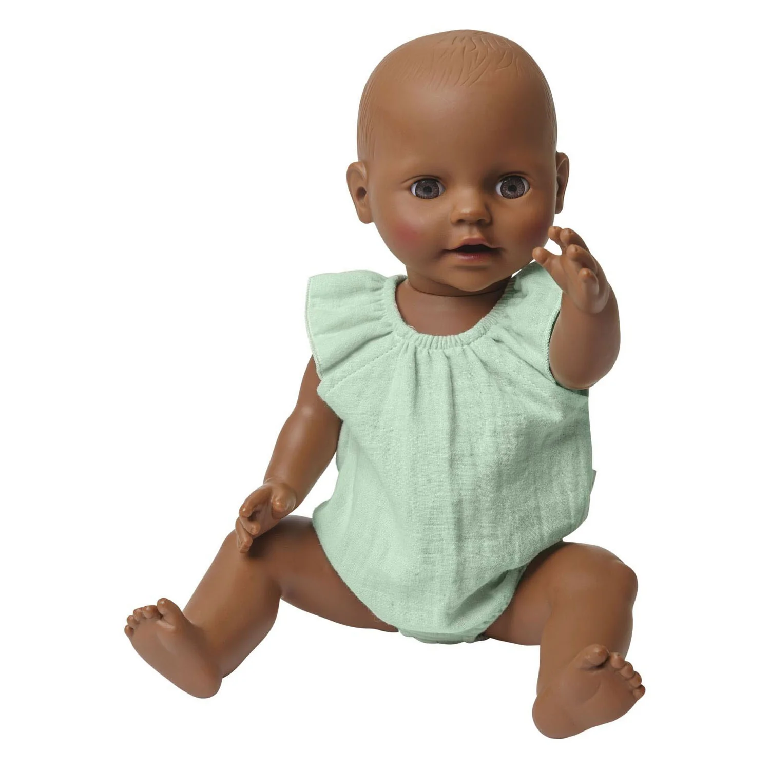 Heless poppenbody mintgroen met ruches, 35-45 cm - Image 3