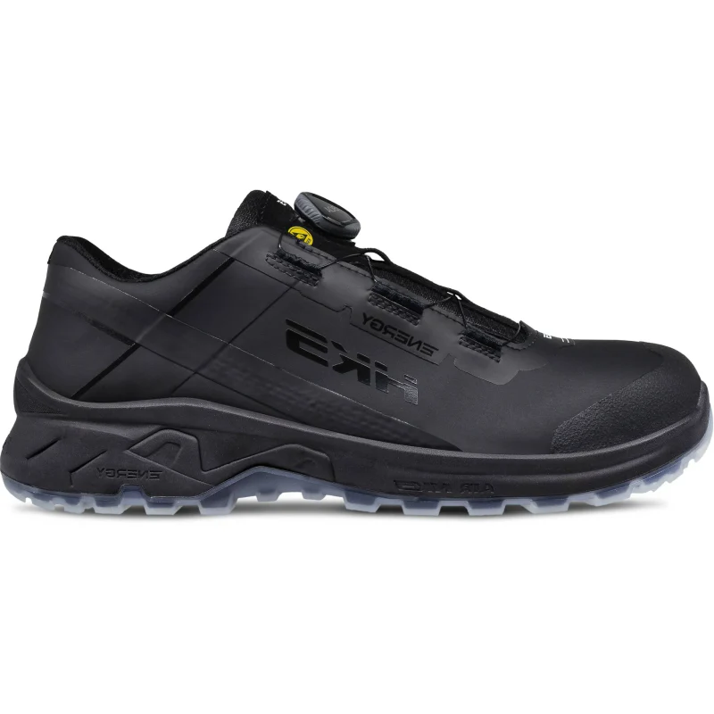 Hks werkschoen airguard black boa s3l laag | zwart | maat 39 - 4040005669396