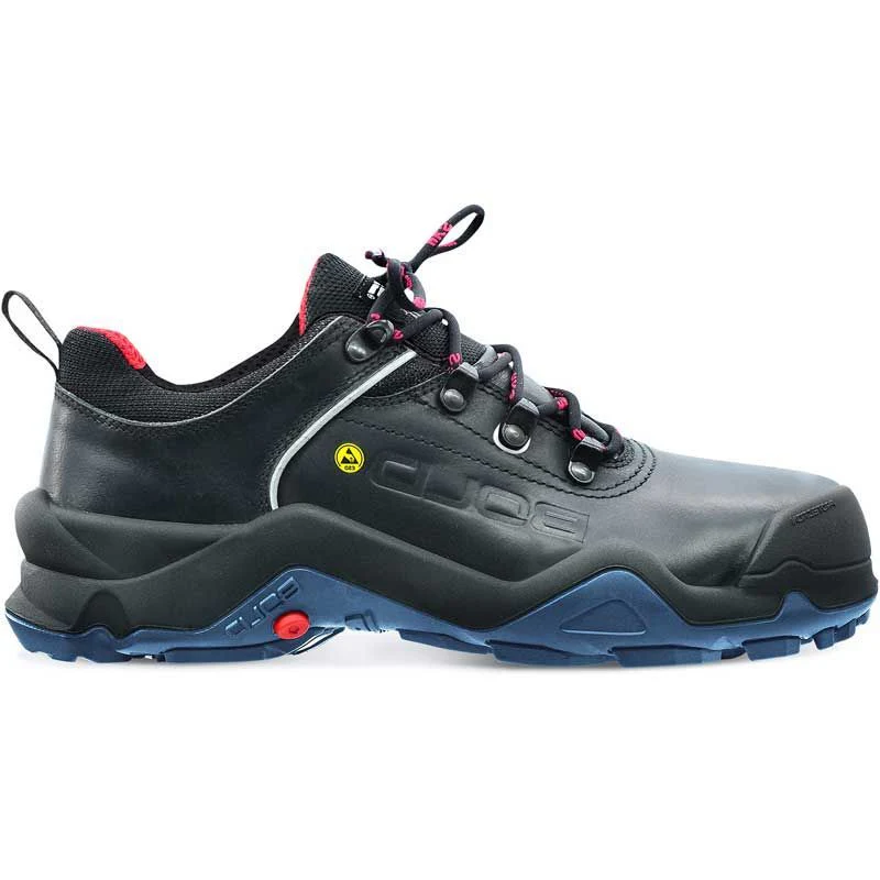 Hks werkschoen beta 1 ntp laag s3 esd | zwart blauw | maat 42 - 00.162.021.42