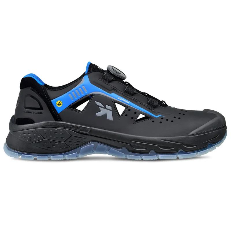 Hks werkschoen rs 286 boa s1p | zwart blauw | maat 46 - 4040005192467
