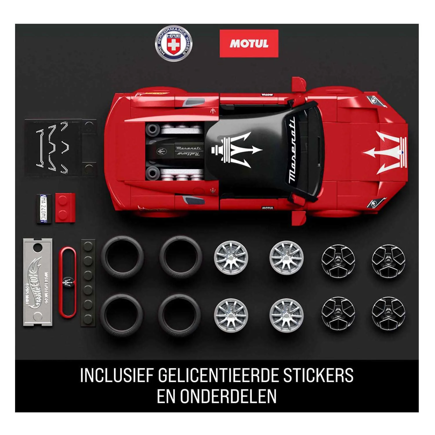 Hot wheels speed series maserati 1:32 bouwset - 250dlg. - Image 3