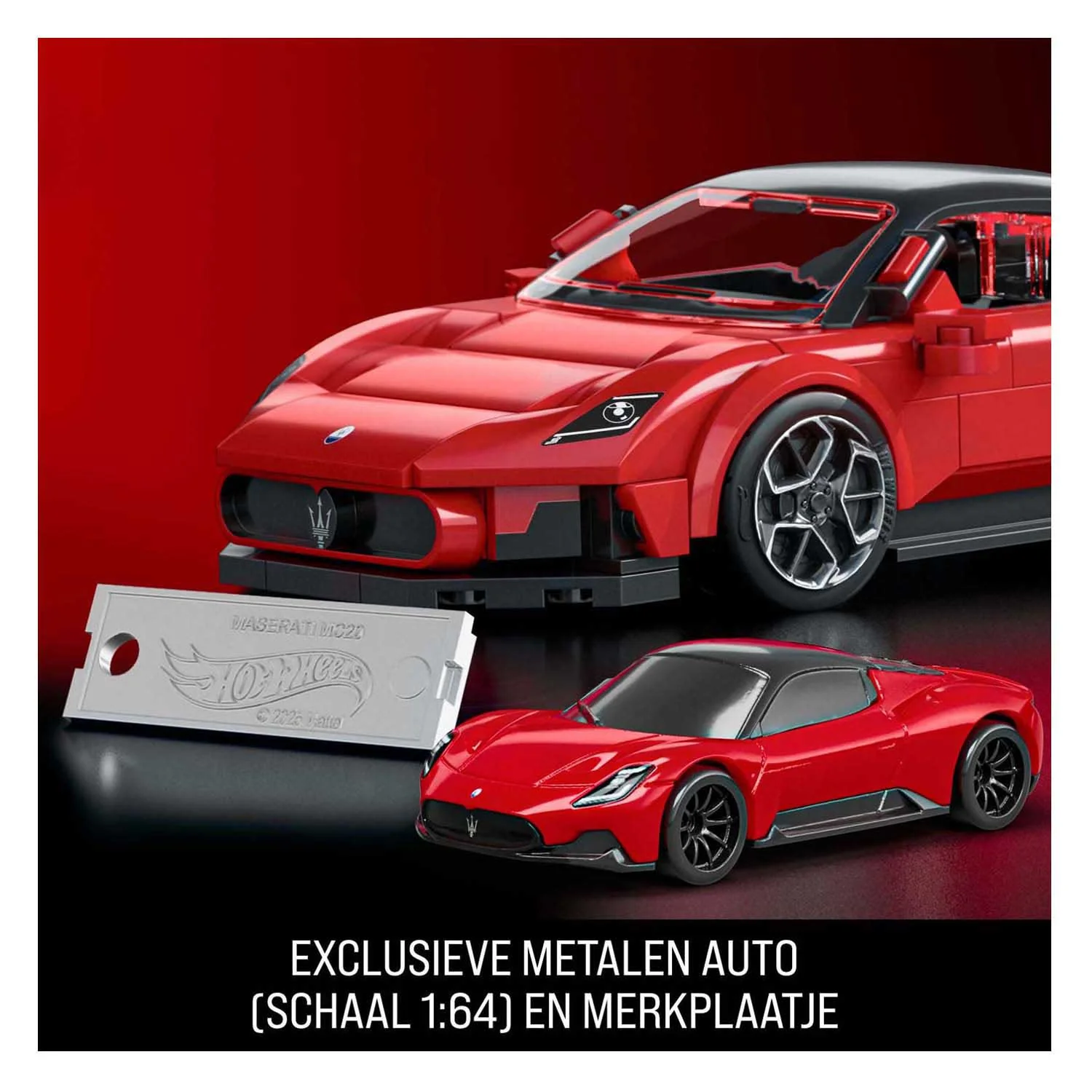 Hot wheels speed series maserati 1:32 bouwset - 250dlg. - Image 4