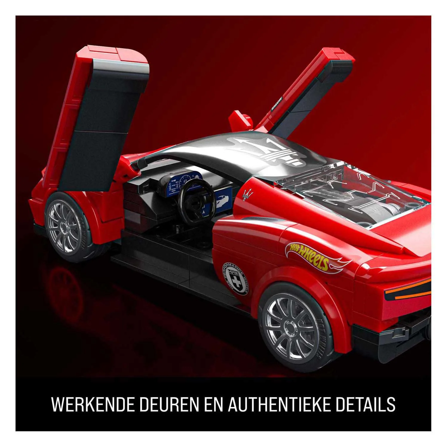 Hot wheels speed series maserati 1:32 bouwset - 250dlg. - Image 5