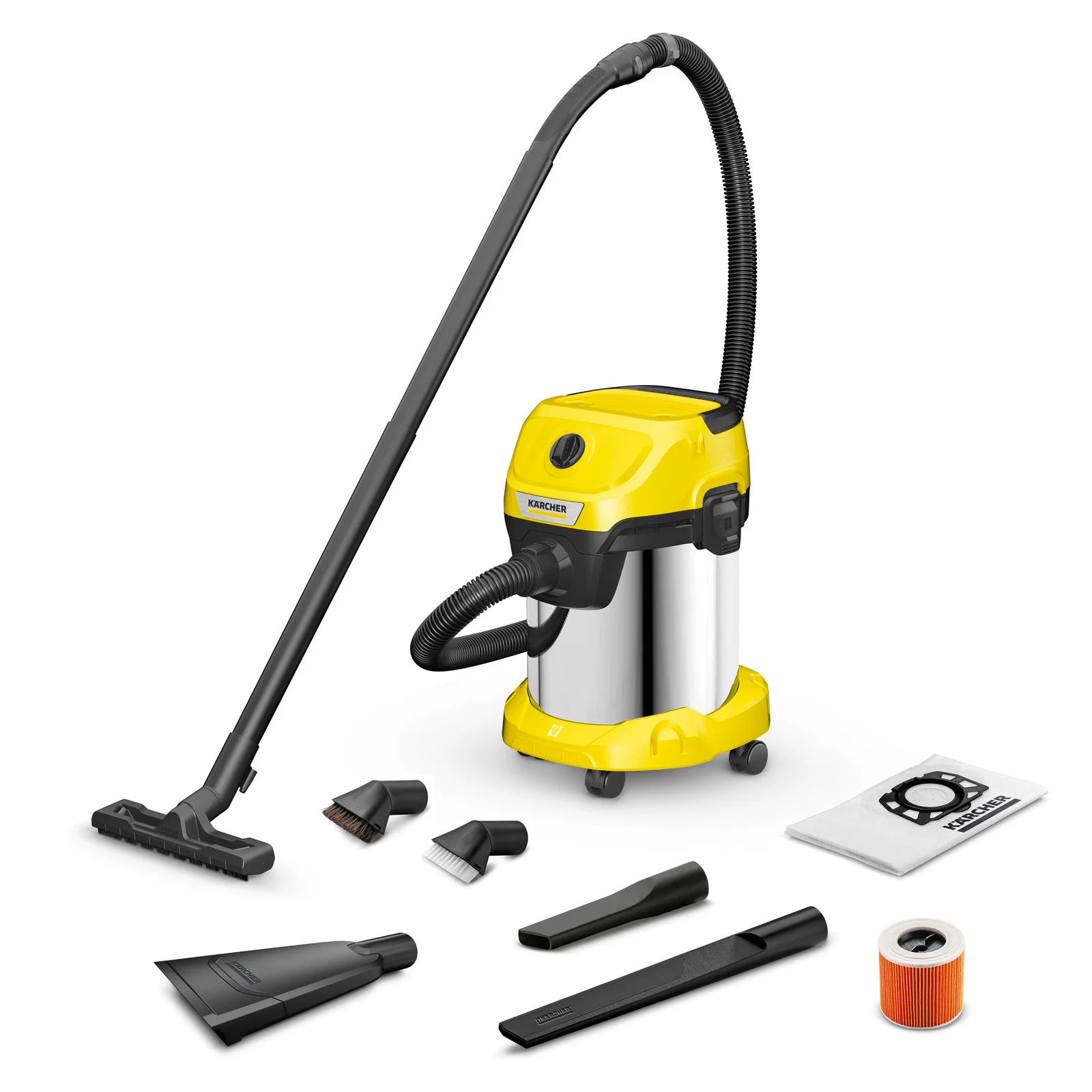 Karcher nat droog stofzuiger wd 3 s v-17 6 20 car - 1.628-149.0
