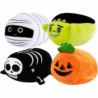 Knuffel halloween pluche 15 cm 4 assorti | 24 stuks - Image 2