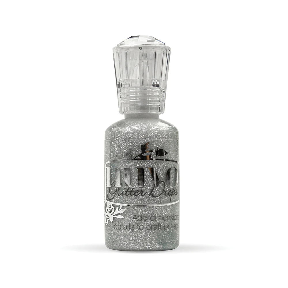 Nuvo by tonic studios nuvo • glitter drops silver moondust