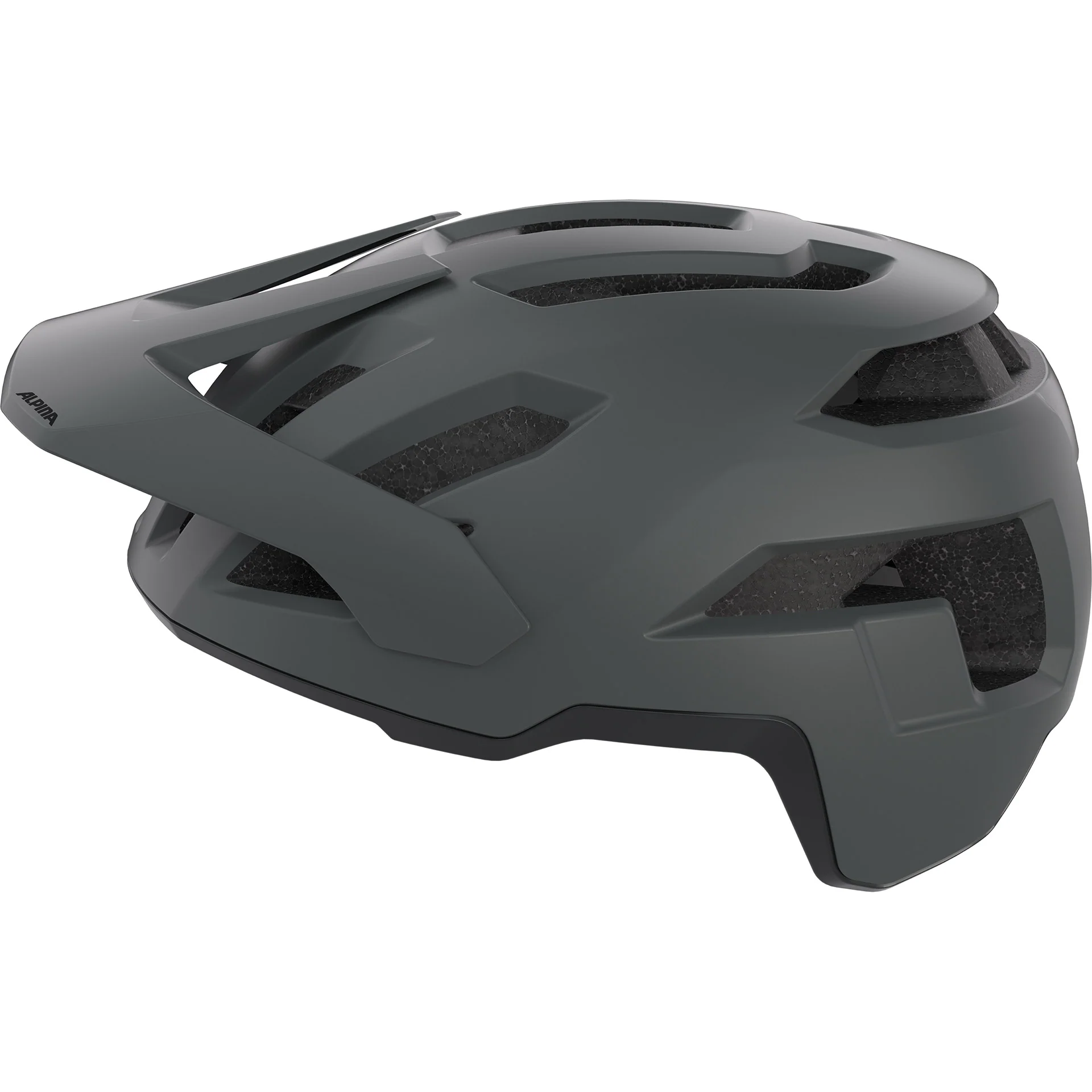 Olympic sportswear alpina sports mtb helm taunus 52-56 mat donkergrijs - Image 4