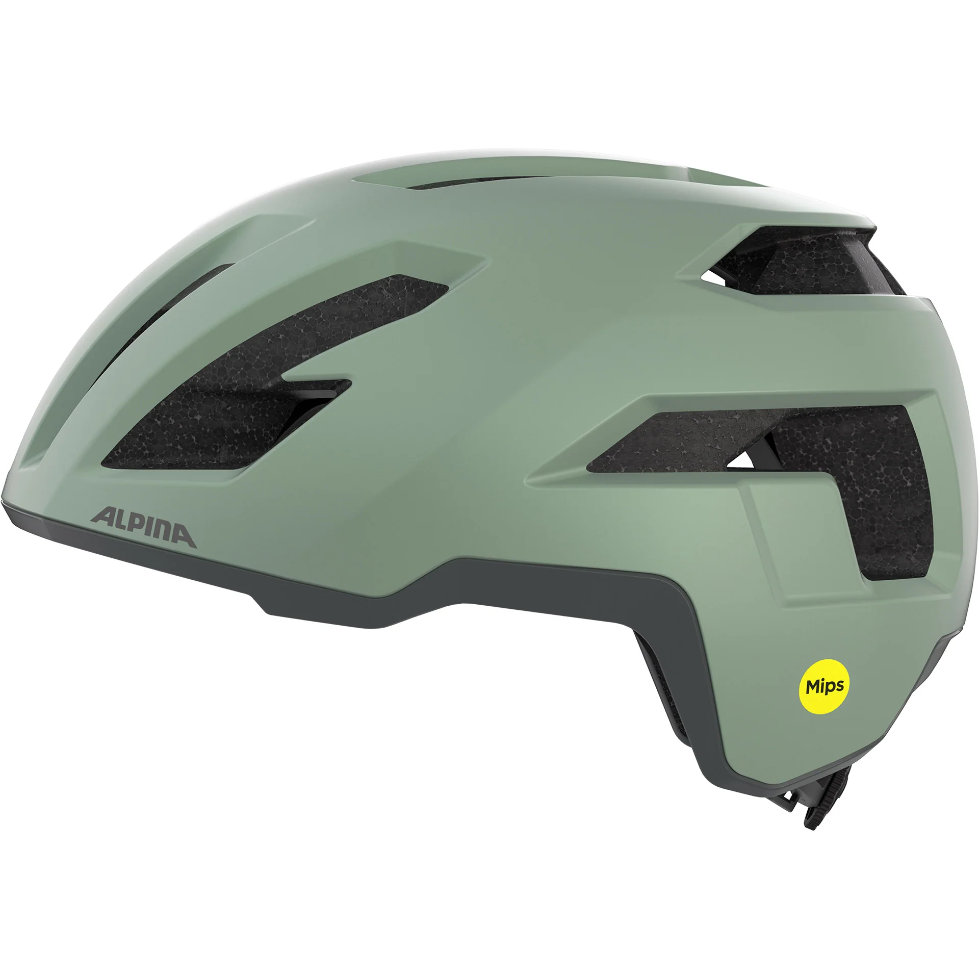 Olympic sportswear alpina sports tour helm taunus gravel mips 52-56 mat groen - Image 2