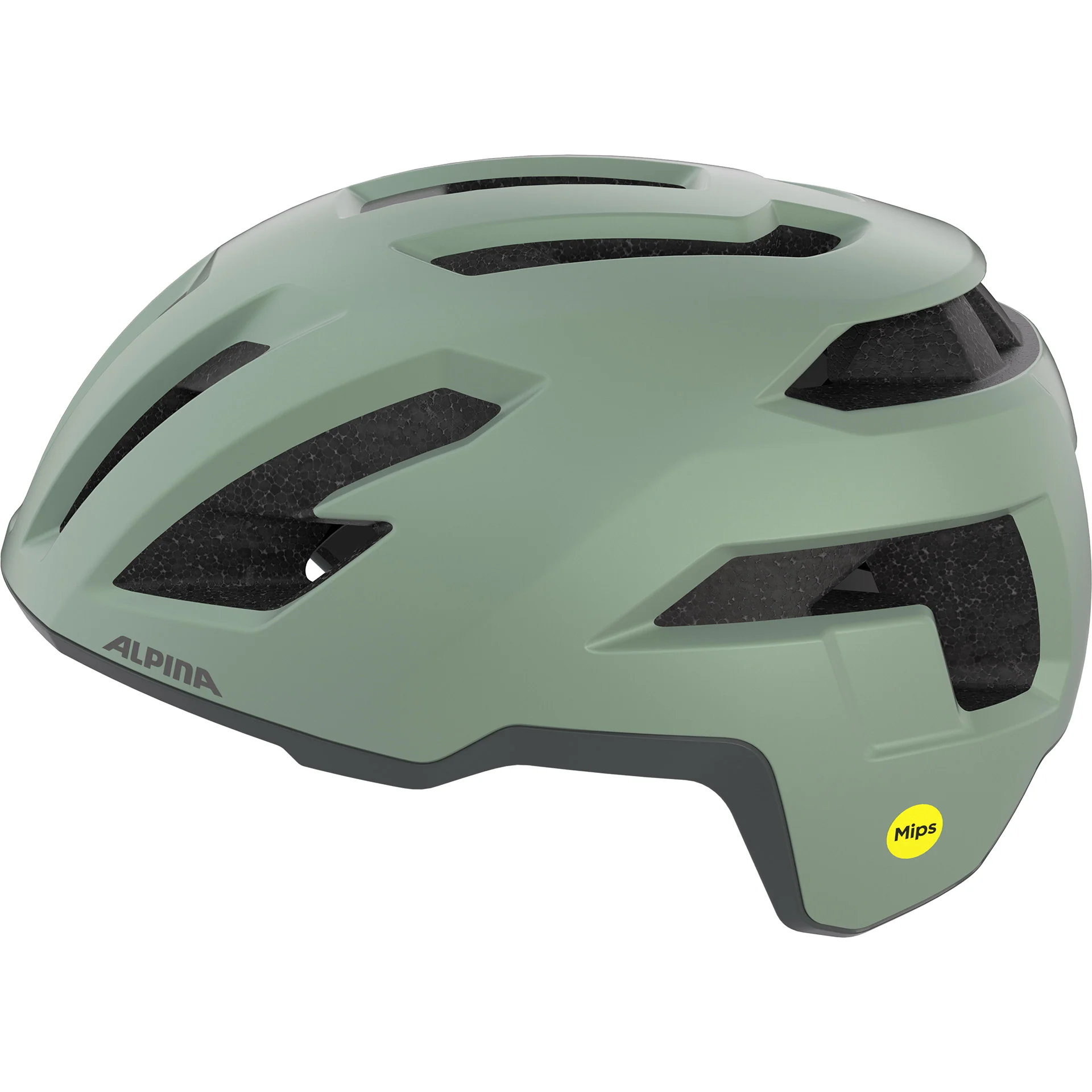 Olympic sportswear alpina sports tour helm taunus gravel mips 55-59 mat groen - Image 4