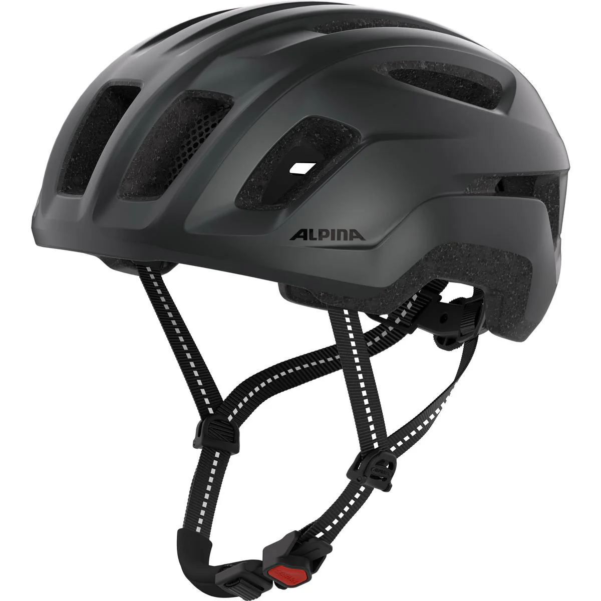 Olympic sportswear alpina sports urban helm paranus 52-56 mat zwart