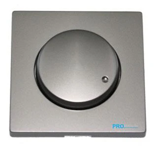 Peha dimmerknop plus plaat alu dialog 4602464