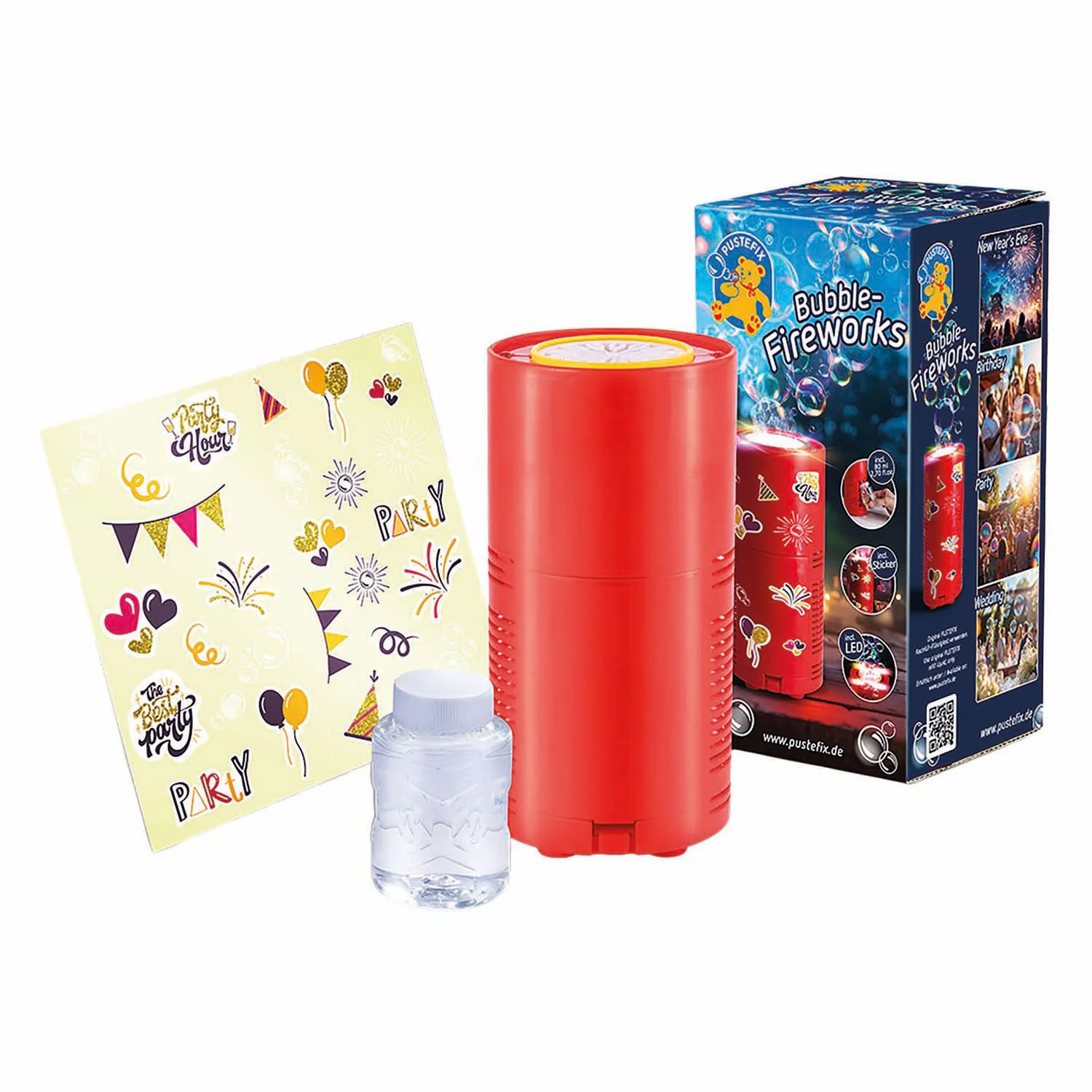 Pustefix bubble fireworks met bellenblaas - Image 2