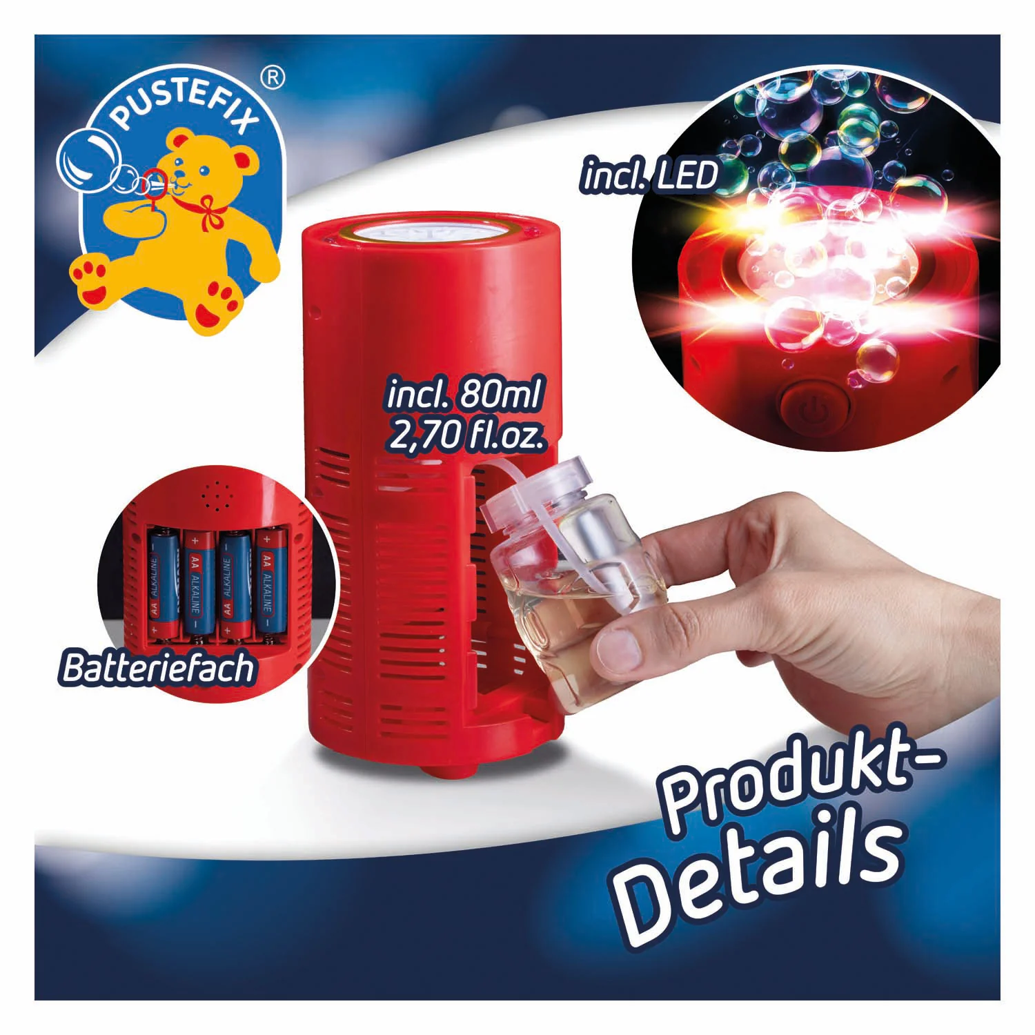 Pustefix bubble fireworks met bellenblaas - Image 5