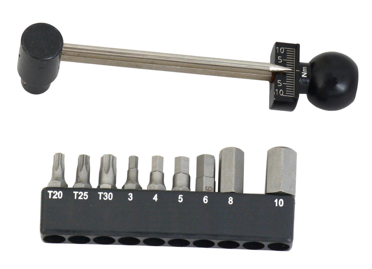 Radon comp mini torque wrench kit 1 4 1-10 nm incl. bits - Image 2