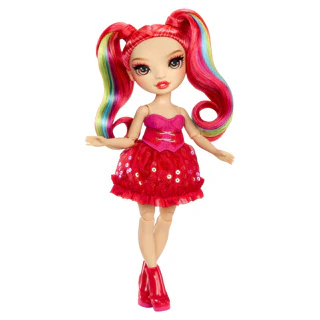 Rainbow high be dazzling fashion dolls vivienne rouge (red) - Image 2