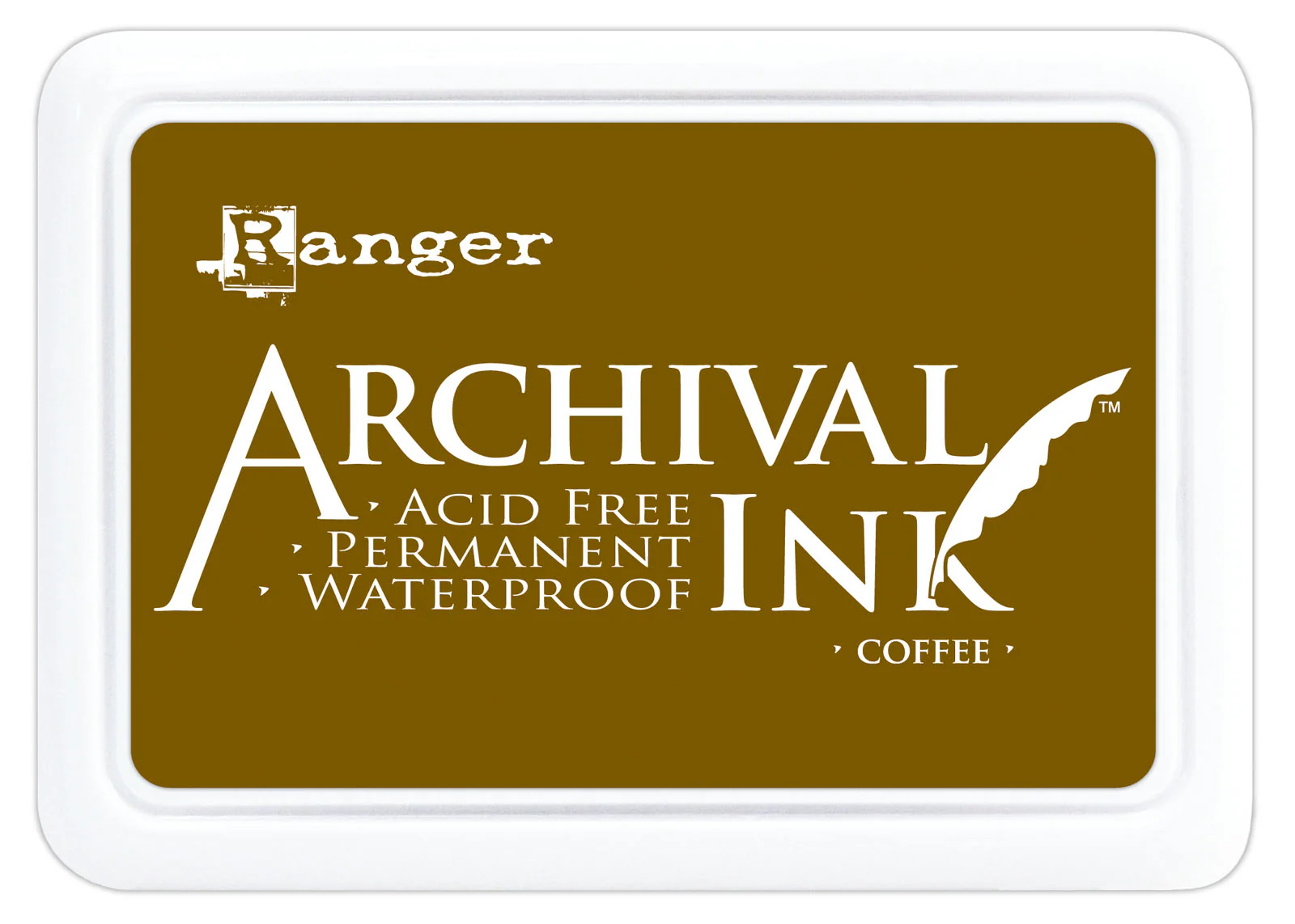 Ranger ink ranger • archival ink pad coffee