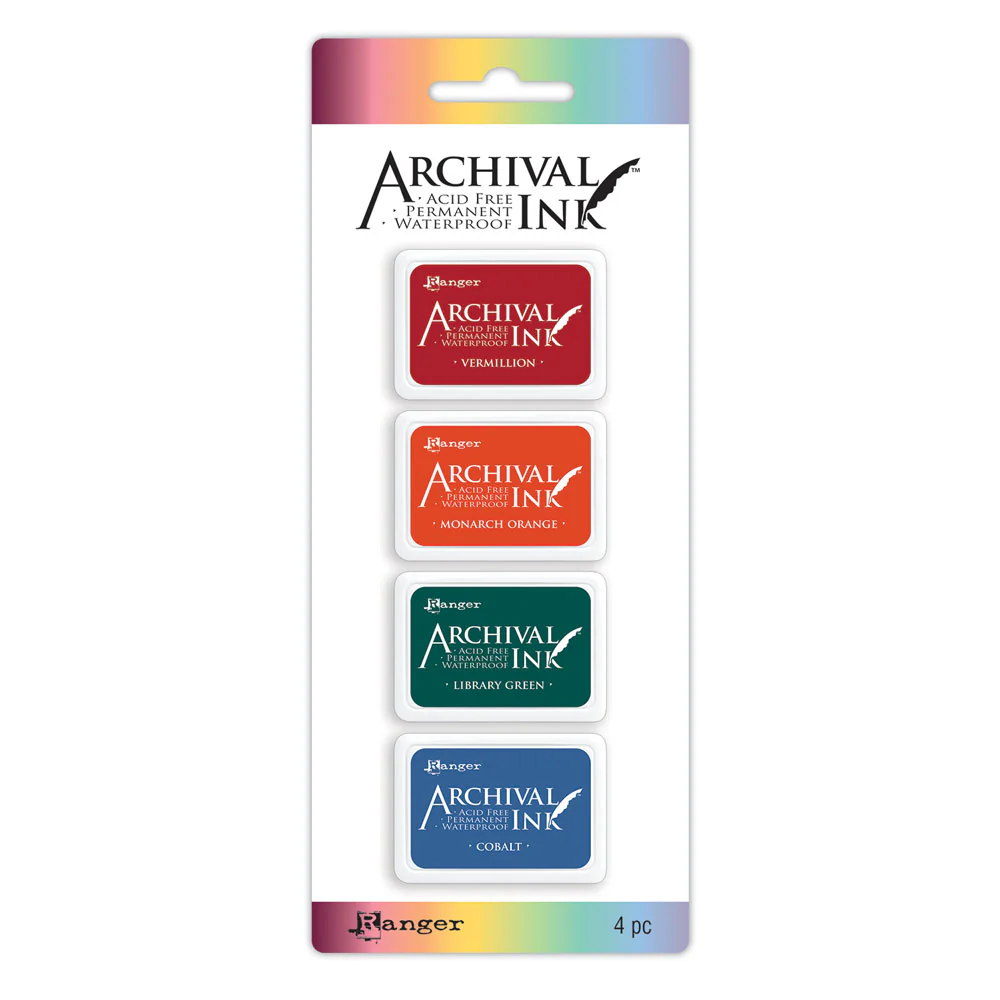 Ranger ink ranger • archival mini ink pad kit 1