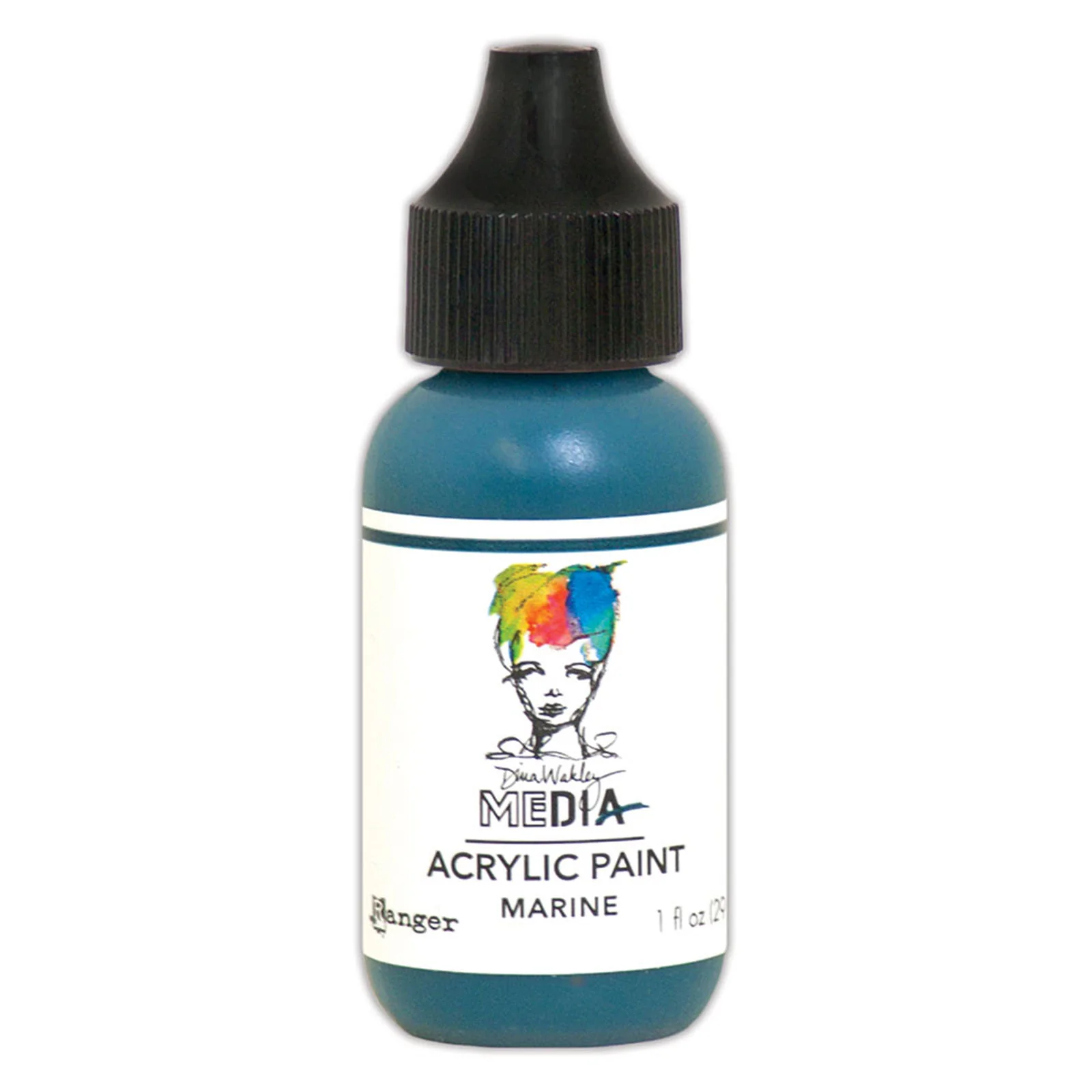 Ranger ink ranger • dina wakley media heavy body acrylic paint marine